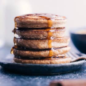 Applesauce Pancakes (Thick & Fluffy!)