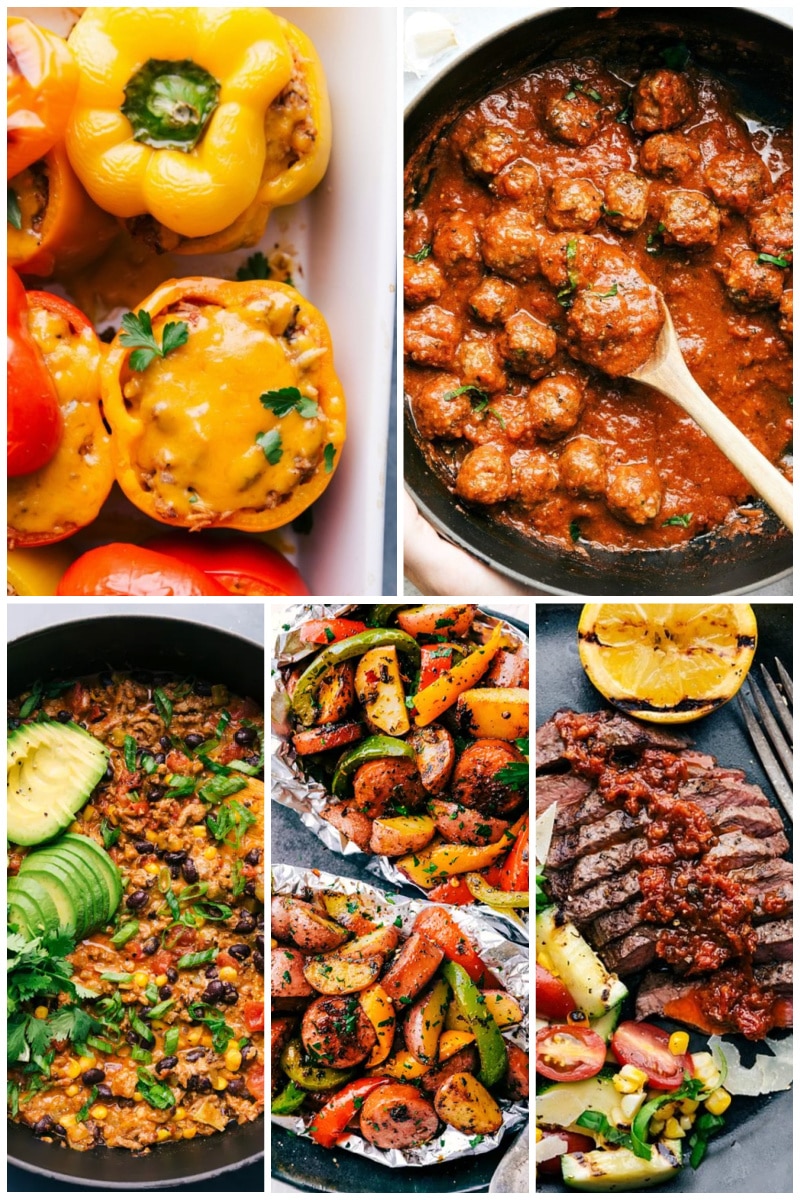 Collage of Keto recipes