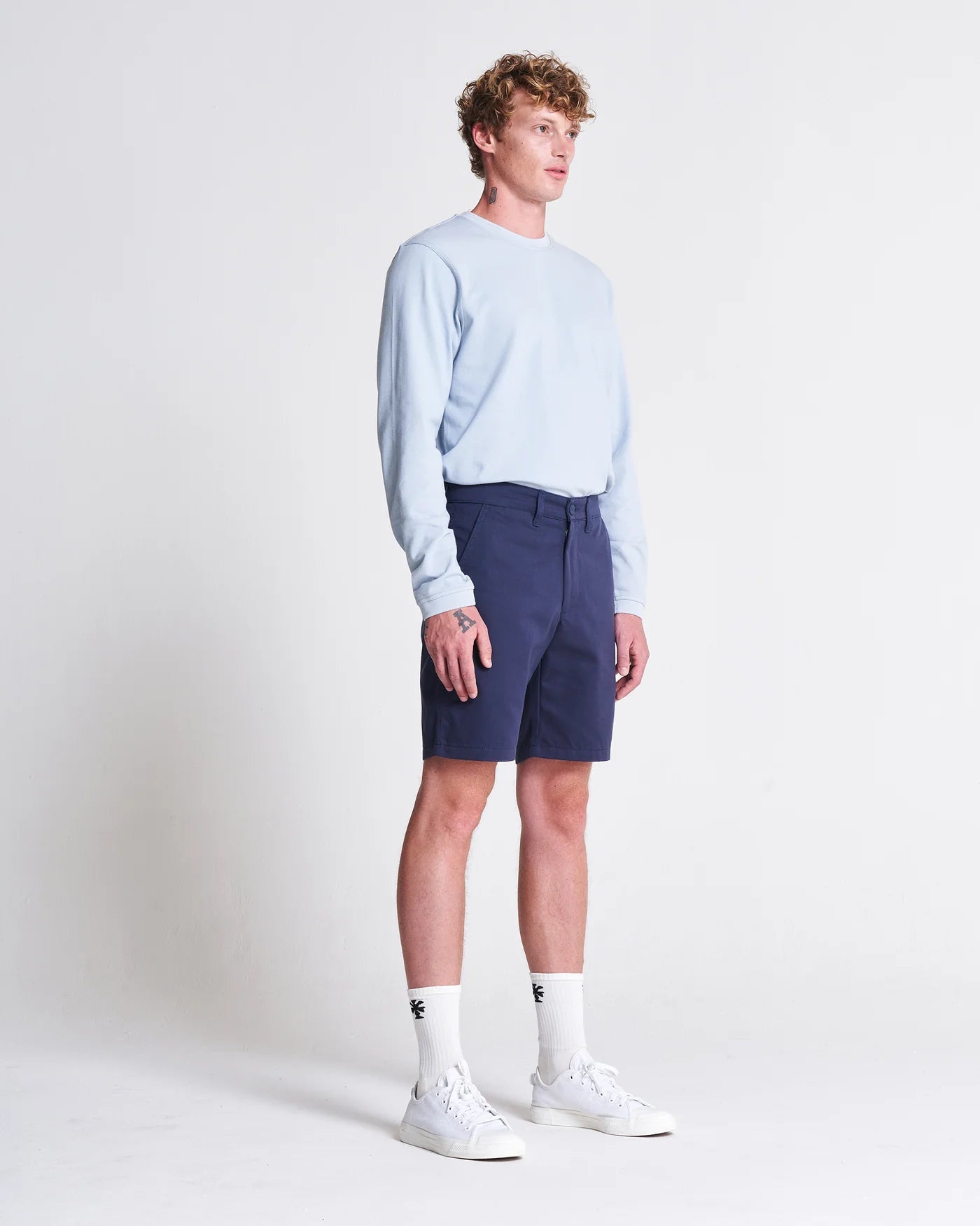ART SHORT - INDIGO